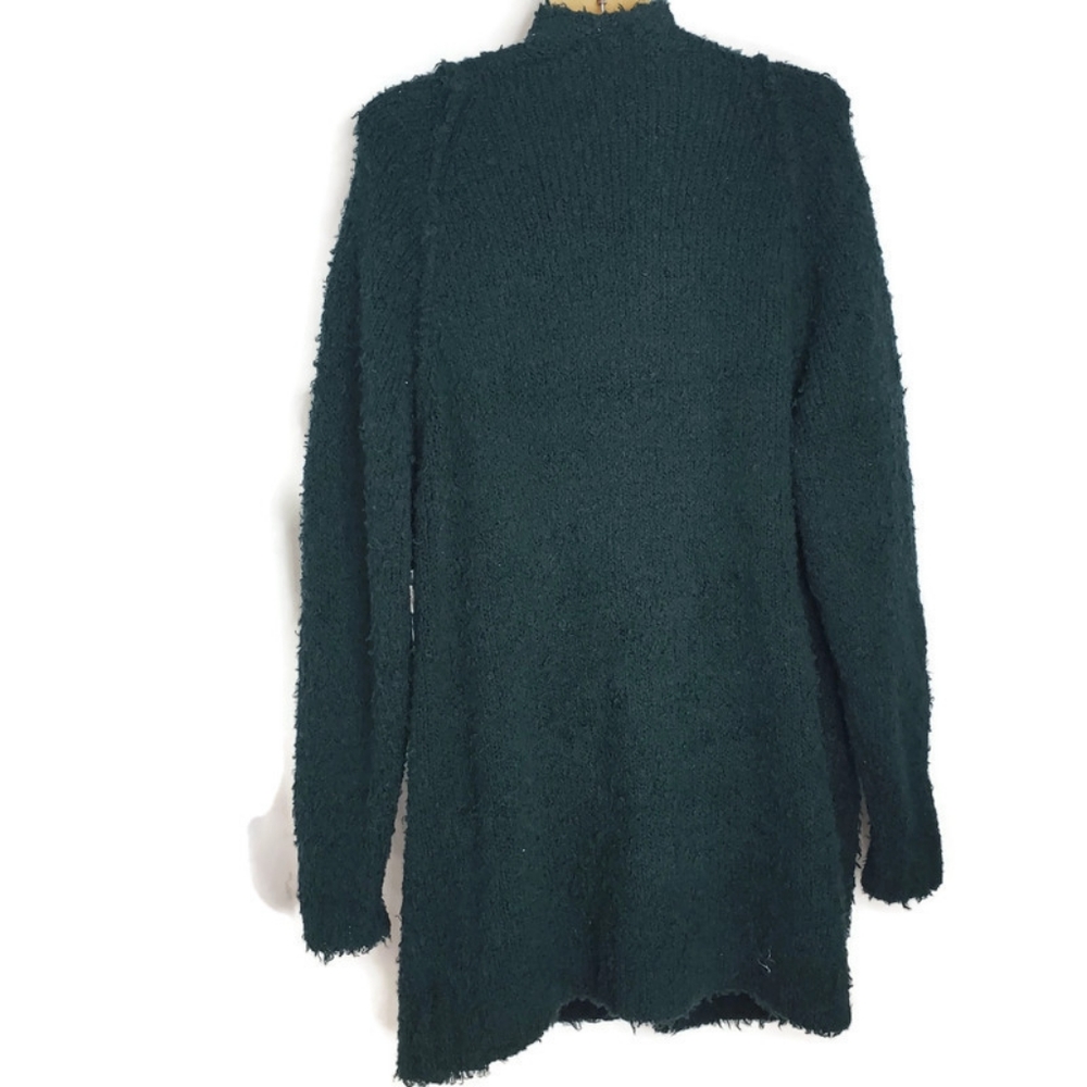 NWT Free People Green Wool Cardigan Size Small - Picture 5 of 8